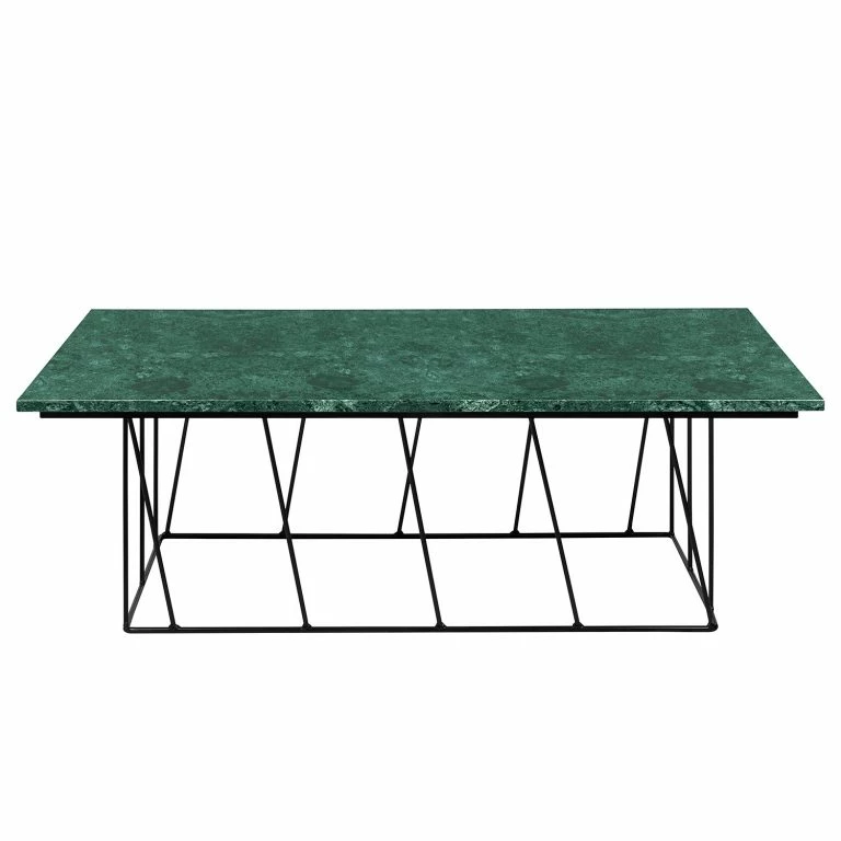 Loftscape Temahome Table Basse Helix – Marbre / Métal – Vert