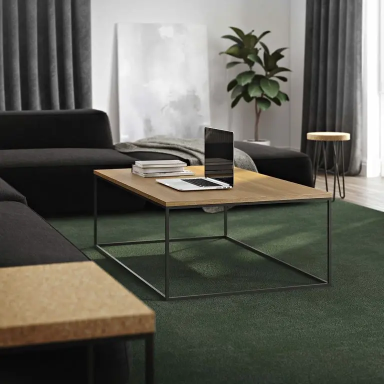 Loftscape Temahome Table Basse Levroux L – Imitation Chêne / Noir