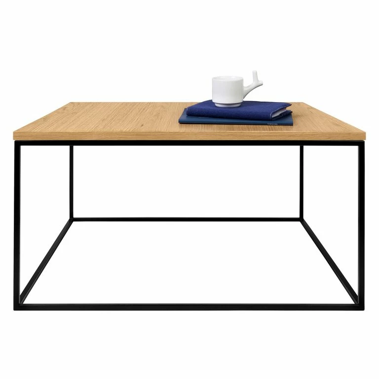 Loftscape Temahome Table Basse Levroux L – Imitation Chêne / Noir
