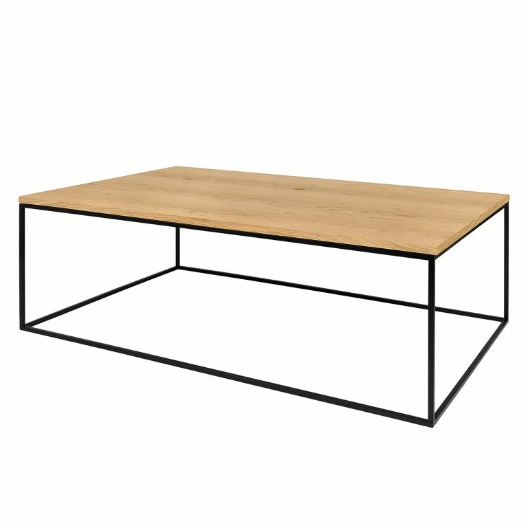 loftscape Temahome Table basse Levroux l – Imitation chêne / Noir