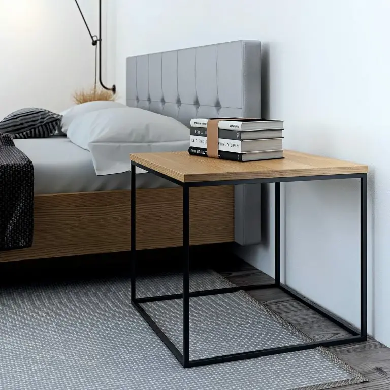 Loftscape Temahome Table D’appoint Levroux – Imitation Chêne