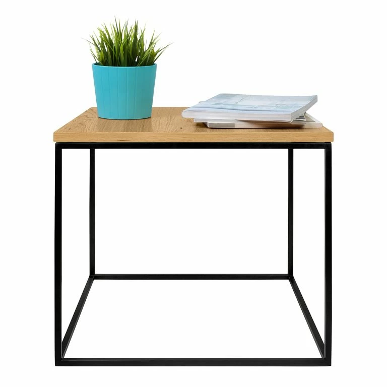 Loftscape Temahome Table D’appoint Levroux – Imitation Chêne