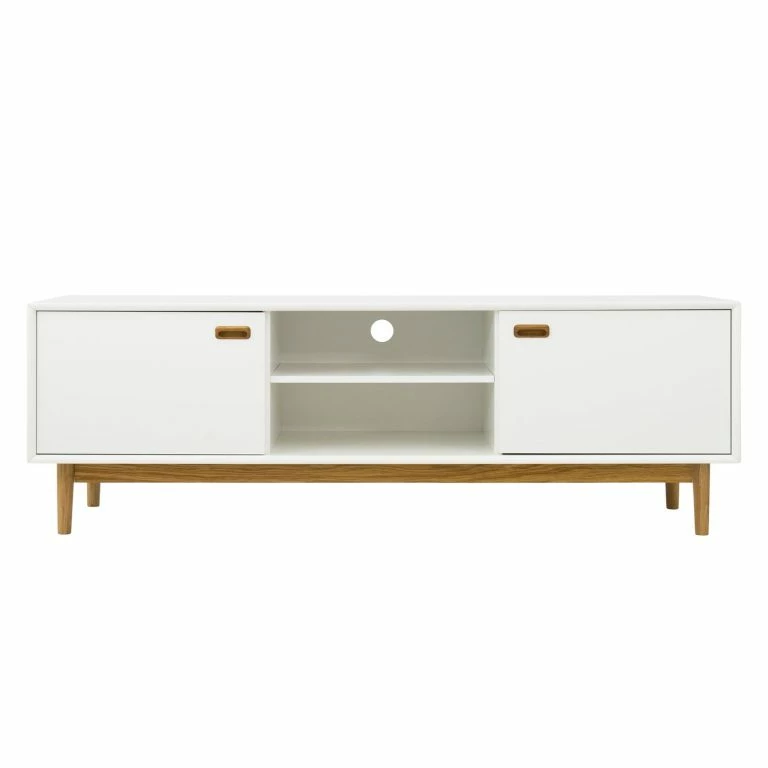 Loftscape Tenzo Buffet Bas Svea I – Blanc / Imitation Chêne