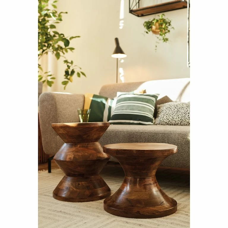 Loftscape Tom Tailor Bout De Canapé Knoppe I – Manguier Massif – Manguier