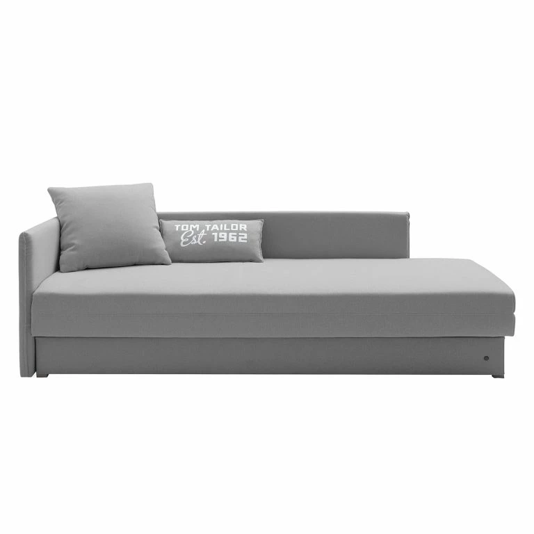 Loftscape Tom Tailor Canapé Convertible Guest – Gris – Accoudoir Monté à Gauche (vu De Face) – 2 Coussins