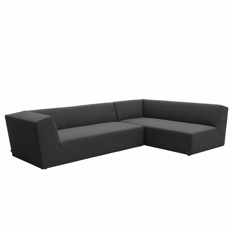 loftscape Tom Tailor Canapé d’angle Elements VI – Lot de 2 – Tissu TBO : 9 anthrazite