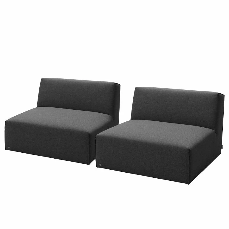 Loftscape Tom Tailor Canapé D’angle Elements VIII – Tissu TBO : 9 Anthrazite