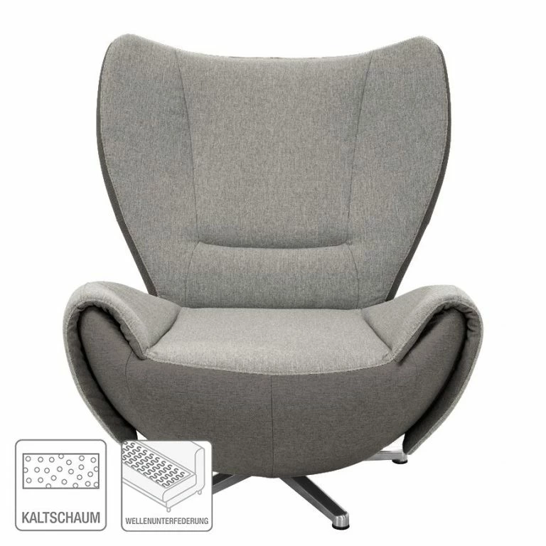 Loftscape Tom Tailor Fauteuil Design Tom – Marron Gris