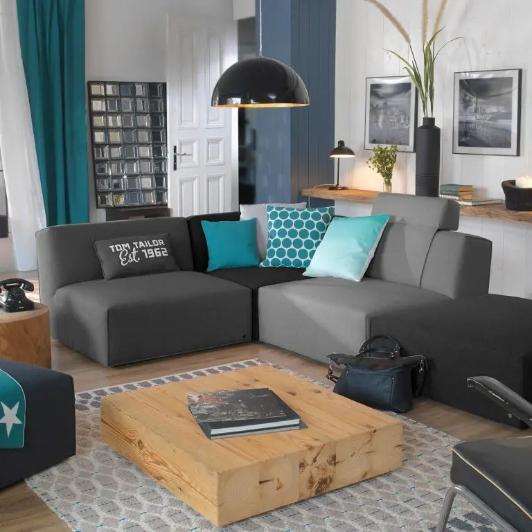 Loftscape Tom Tailor Fauteuil Elements – Tissu – Tissu TBO : 9 Anthrazite
