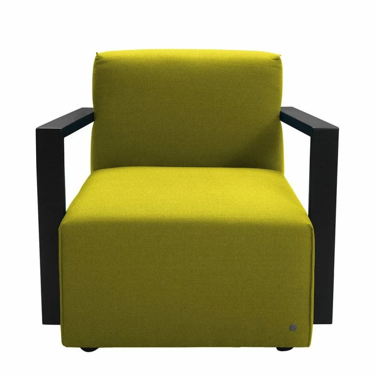 Loftscape Tom Tailor Fauteuil Lazy – Jaune Moutarde – Sans Repose-pieds