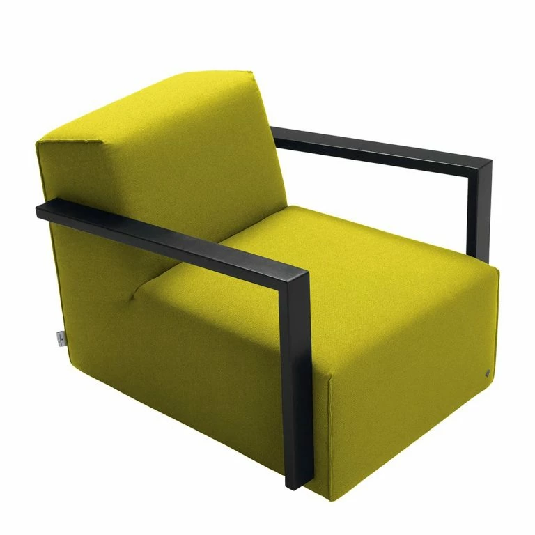 Loftscape Tom Tailor Fauteuil Lazy – Jaune Moutarde – Sans Repose-pieds