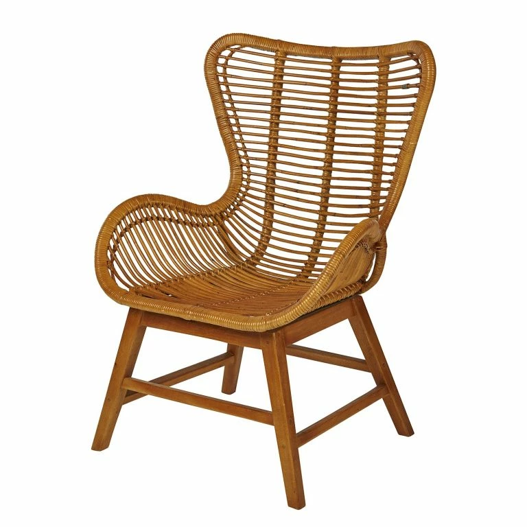 loftscape Tom Tailor Fauteuil Niverville – Rotin / Teck massif – Rotin / Teck