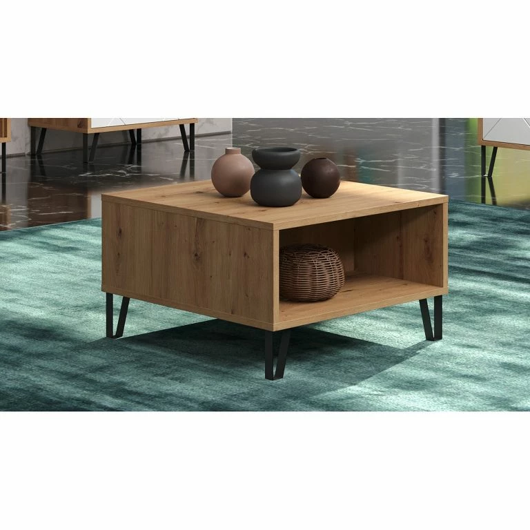 Loftscape Trendteam Table Basse Touch II – Imitation Chêne Artisan