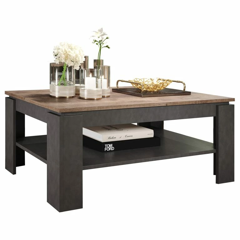 Loftscape Trendteam Table Basse Universal I – Anthracite / Imitation Chêne