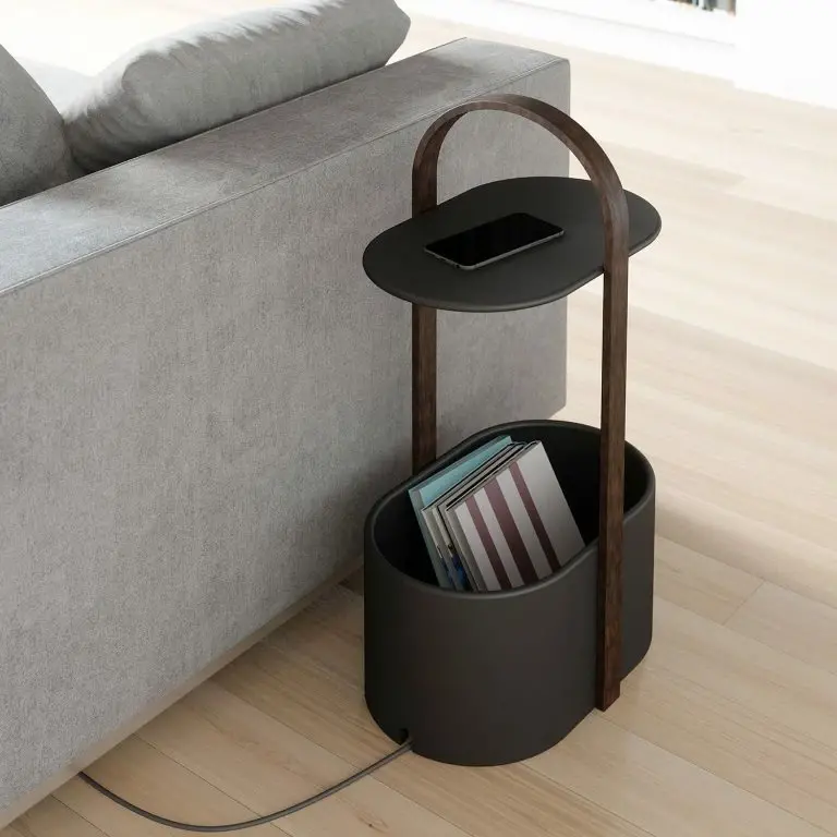Loftscape Umbra Bout De Canapé Bellwood I – Métal – Noir