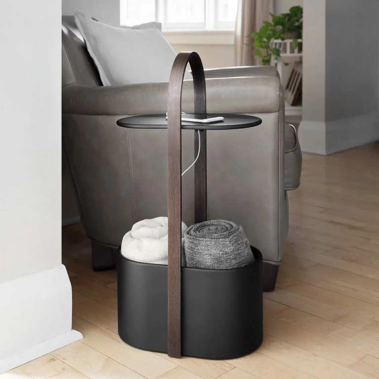 Loftscape Umbra Bout De Canapé Bellwood I – Métal – Noir