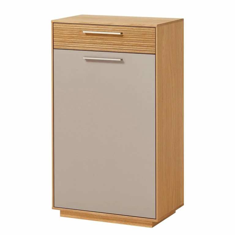 loftscape Voss Commode Loveno I – Partiellement en chêne massif / Métal – Taupe