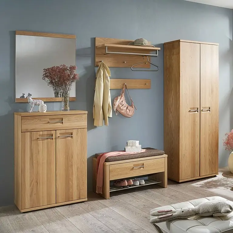 Loftscape Voss Commode Redding I – Chêne Sauvage Partiellement Massif