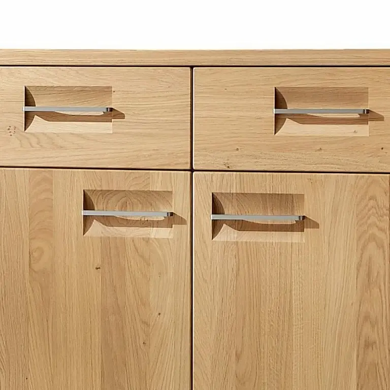 Loftscape Voss Commode Redding II – Chêne Sauvage Partiellement Massif