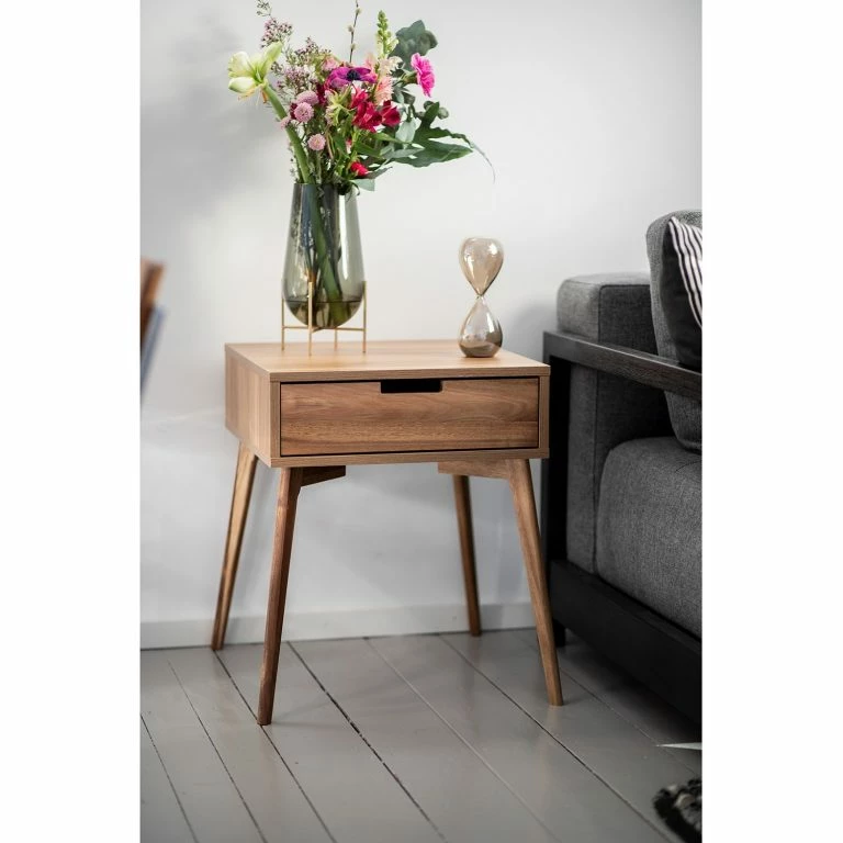 Loftscape WENKO Bout De Canapé Acina II – Acacia Massif