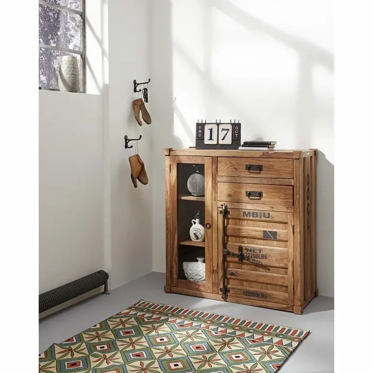 Loftscape Wolf-Möbel Buffet Container I – Sheesham Massif