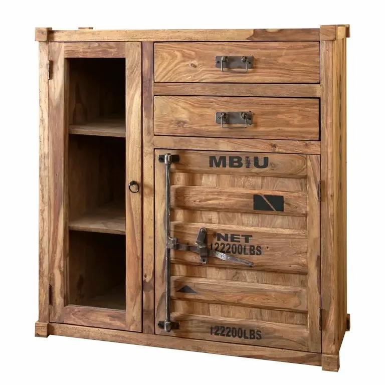 loftscape Wolf-Möbel Buffet Container I – Sheesham massif