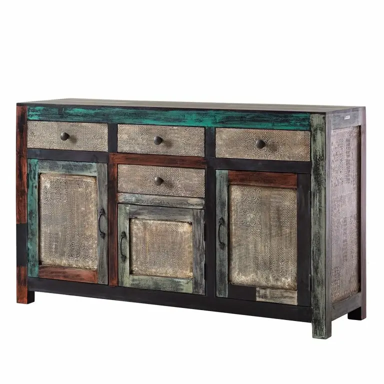 loftscape Wolf-Möbel Buffet Goa II – Partiellement en manguier et acacia massifs