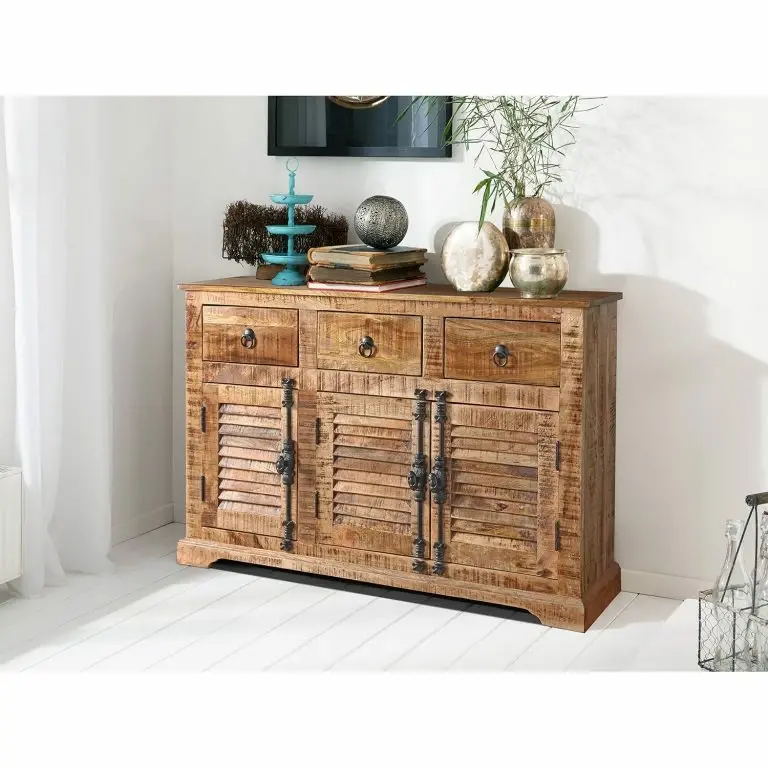 Loftscape Wolf-Möbel Enfilade Senille – Manguier Massif