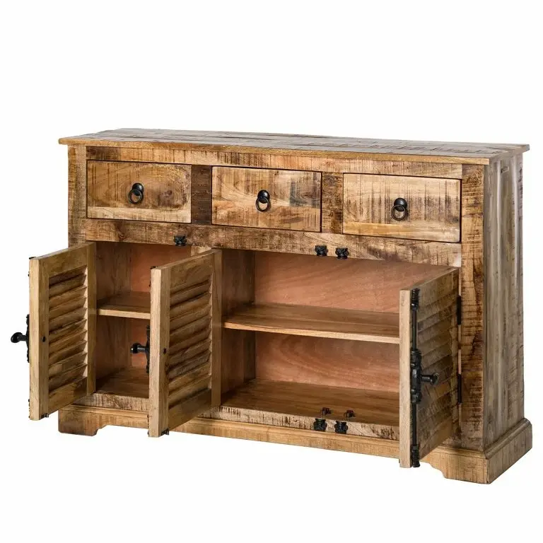 Loftscape Wolf-Möbel Enfilade Senille – Manguier Massif