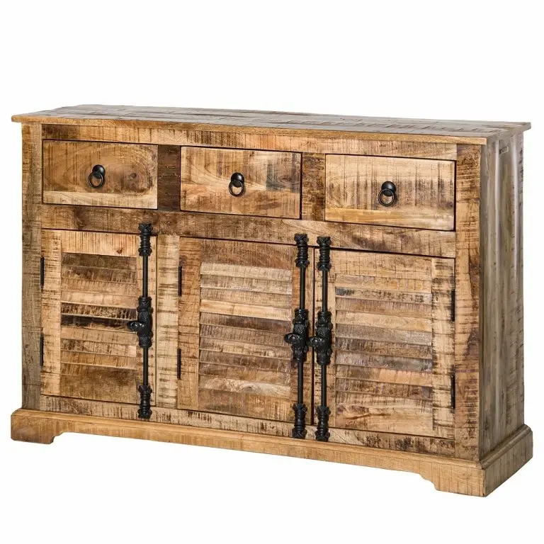 loftscape Wolf-Möbel Enfilade Senille – Manguier massif