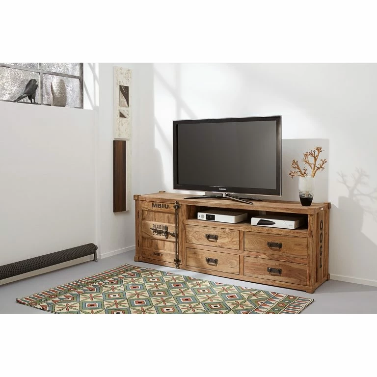 Loftscape Wolf-Möbel Meuble TV Container II – Sheesham