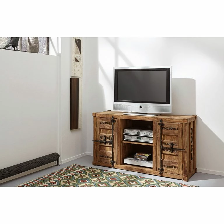 Loftscape Wolf-Möbel Meuble TV Container – Sheesham Massif
