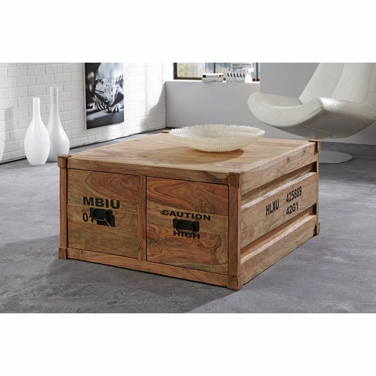 Loftscape Wolf-Möbel Table Basse Container I – Sheesham