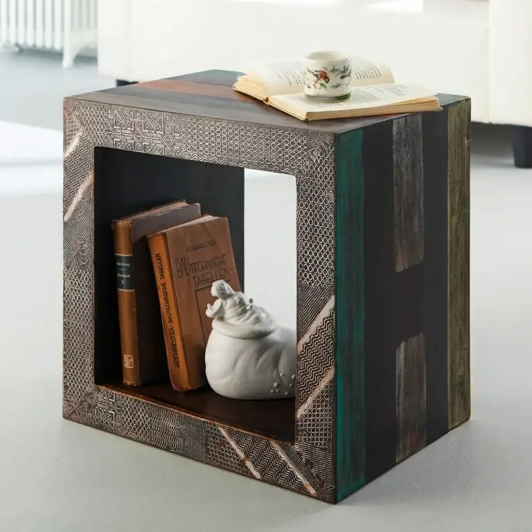 Loftscape Wolf-Möbel Table D’appoint Goa II – Multicolore