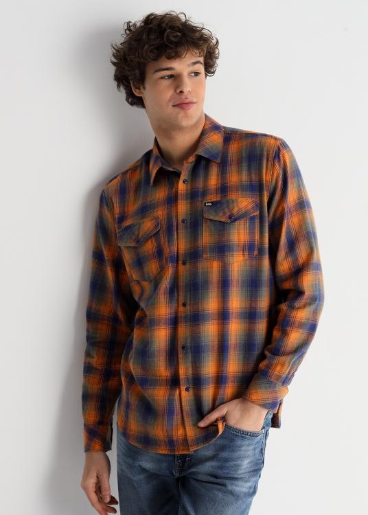 lois jeans Chemise manches longues à carreaux Tartan