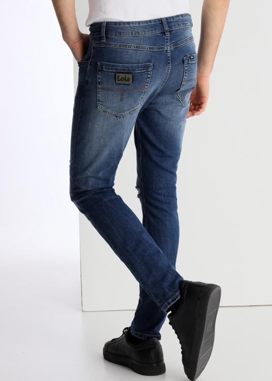 Lois Jeans Jeans Damage Coupe Skinny Taille Moyenne