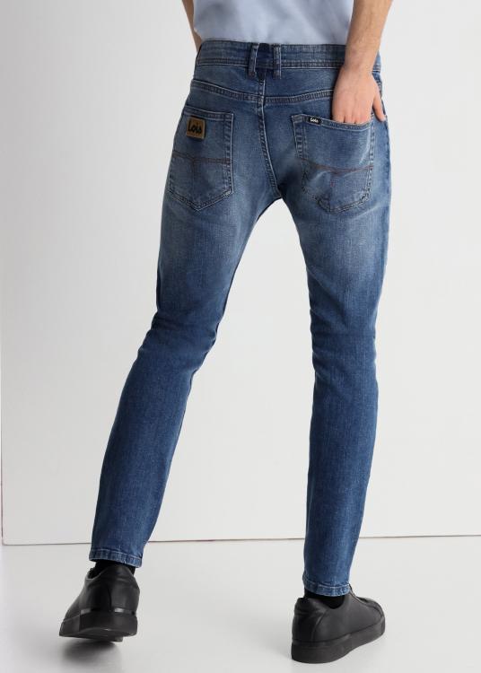Lois Jeans Jeans Délavage Bleu Médium Clair Coupe Skinny Taille Moyenne