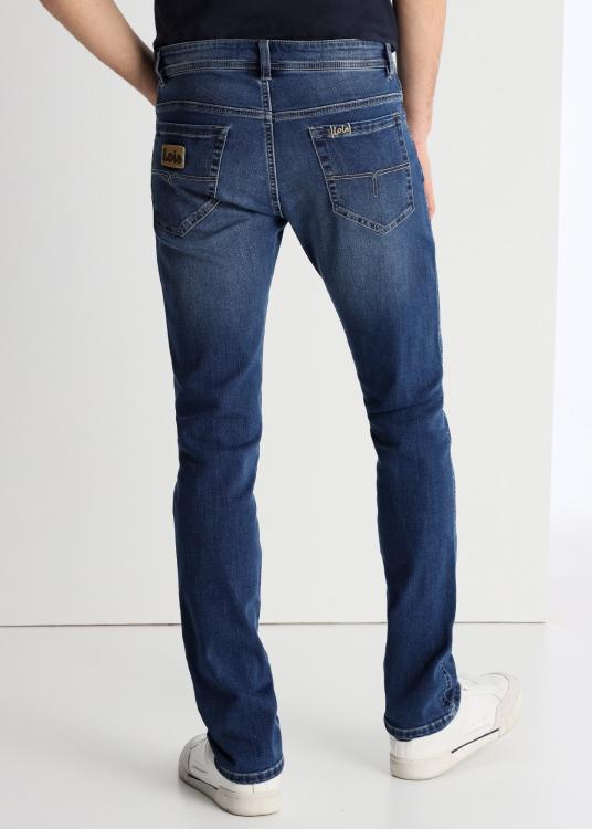 Lois Jeans Jeans Délavage Double Stone Regular Fit Taille Moyenne