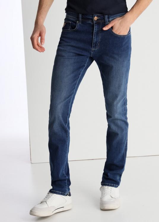 lois jeans Jeans Délavage double stone Regular fit Taille Moyenne