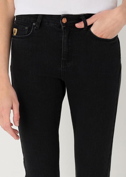 Lois Jeans Jeans Phantom Black Coupe Push Up Skinny Taille Basse