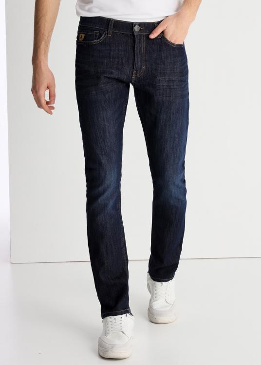 lois jeans Jeans Rinse Bleu Bi-Strech Coupe Slim Taille Moyenne