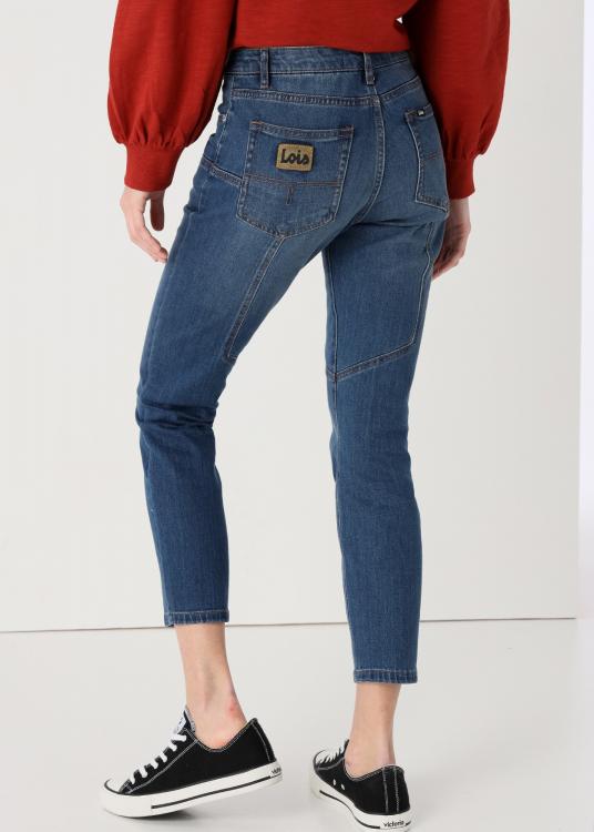 Lois Jeans Jeans Western Coupe Skinny Ankle Taille Moyenne