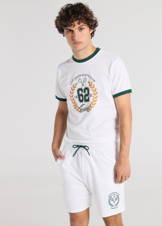 Lois Jeans Bermuda Imprimé Tennis