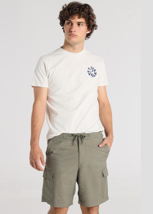 lois jeans Bermuda tissu tencel