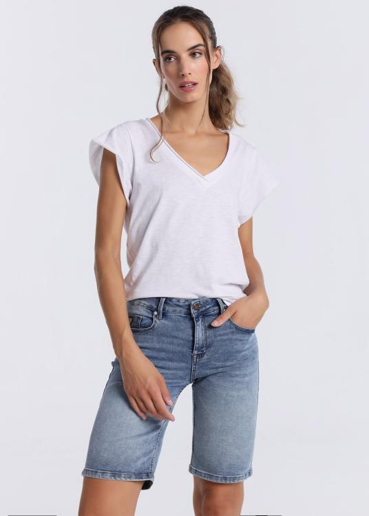 lois jeans Bermudes texanes