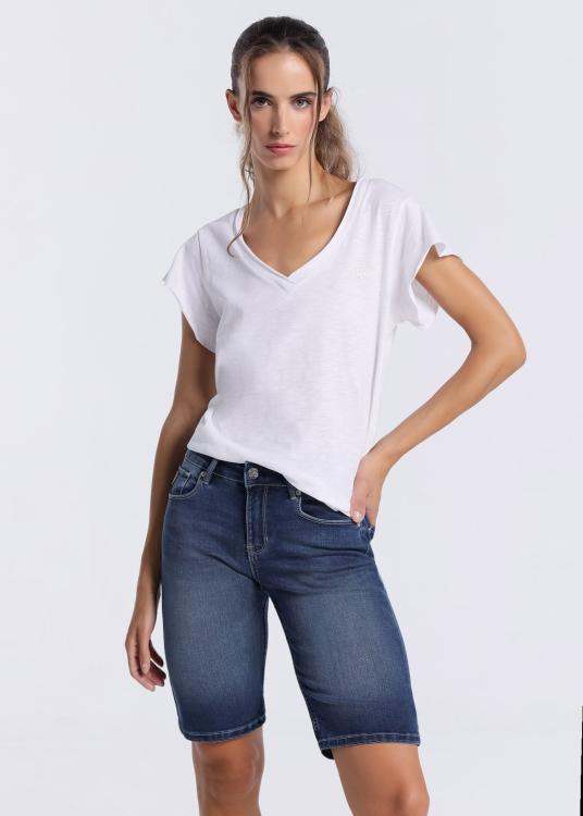 lois jeans Bermudes texanes