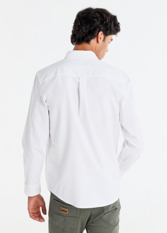 Lois Jeans Chemise Manches Longues Tissu Sergé