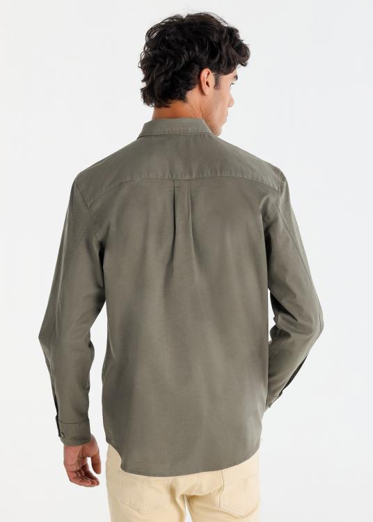 Lois Jeans Chemise Manches Longues Tissu Sergé