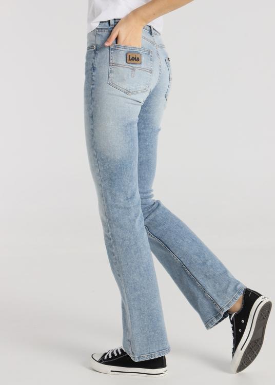 Lois Jeans Jean Bootcut - Taille Courte