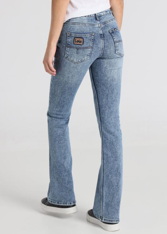 Lois Jeans Jean Coupe Bootcut - Taille Courte